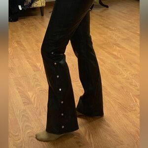 Cache y2k vintage  leather pants